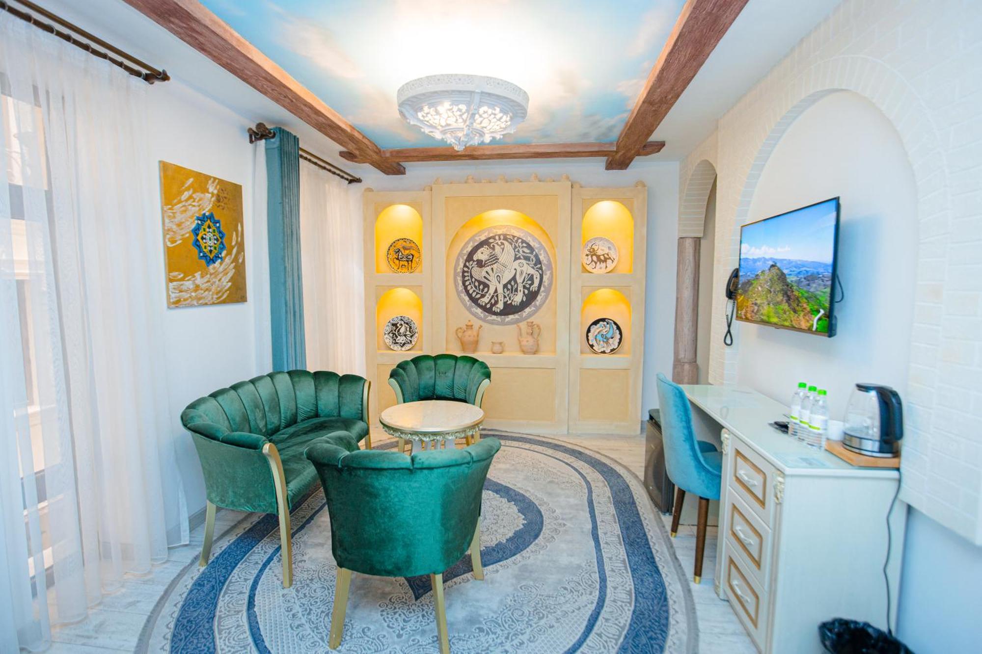 Gur Emir Palace Boutique Hotel Semerkant Dış mekan fotoğraf